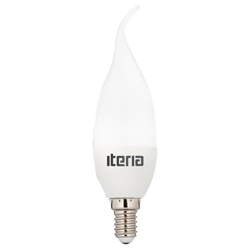 Лампа Iteria Свеча на ветру 6W 2700K E14 матовая, арт.802011