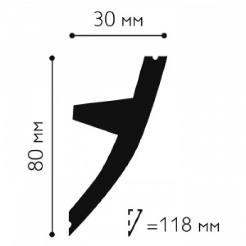 Карниз Mallers MC373