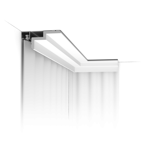 Шторный карниз ORAC C390 STEPS