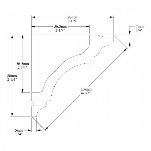 Карниз ORAC C213F