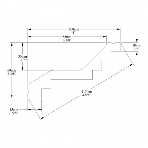 Карниз ORAC C400