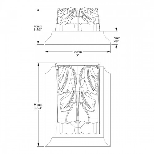 Декоративный элемент ORAC C307A