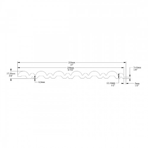 Декоративный элемент ORAC WX211F FLUTE