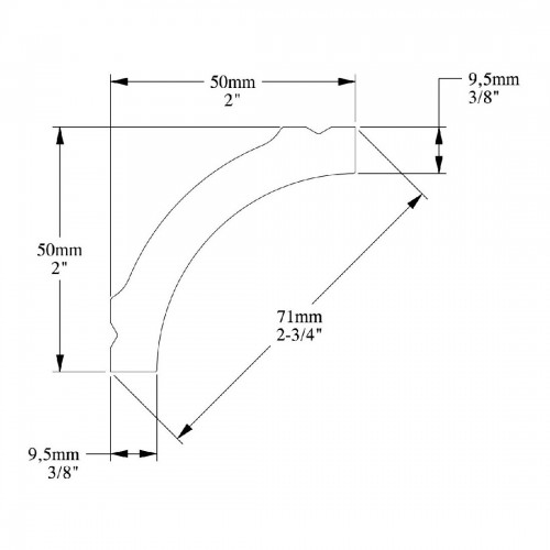 Карниз ORAC CB521N