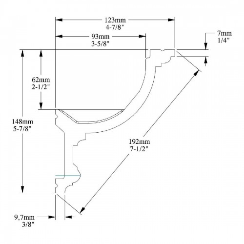 Карниз ORAC C901