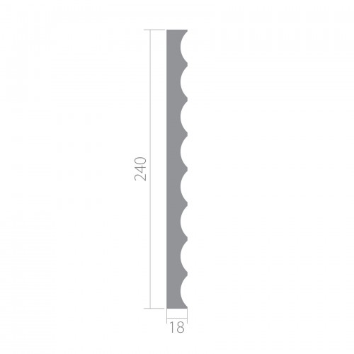 Стеновая панель Ultrawood арт. UW 1218 i (2000 х 240 х 18 мм.)