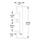 Плинтус ORAC SX157F SQUARE