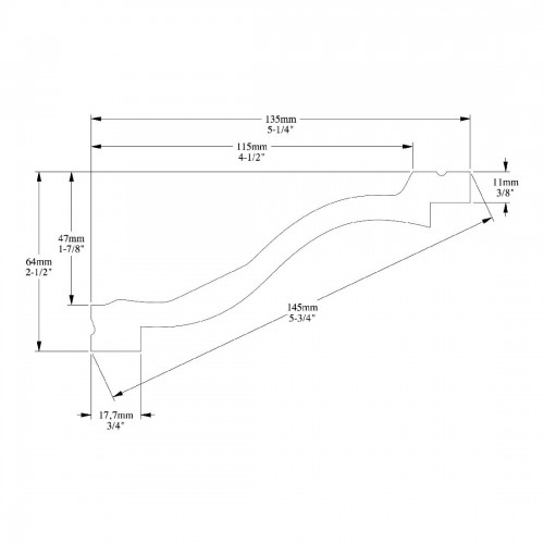 Карниз ORAC C331