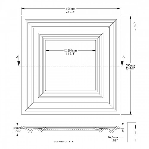 Декоративный элемент ORAC F30