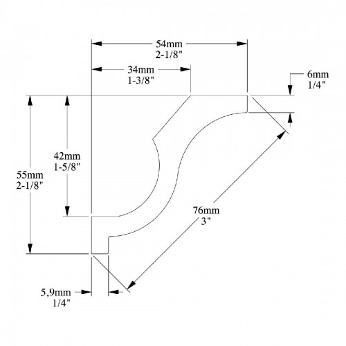 Карниз ORAC CX108