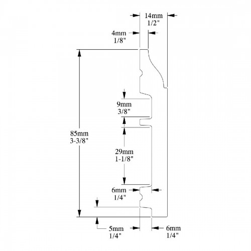 Плинтус ORAC SX172F