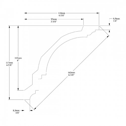 Карниз ORAC CX106