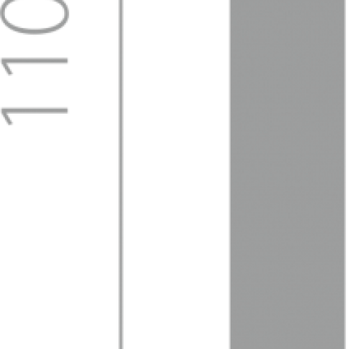 Плинтус белый Ultrawood арт. Base 5380 p (2000 x 110 x 10 мм.)