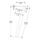 Профиль для верхней подсветки ORAC SX179 DIAGONAL