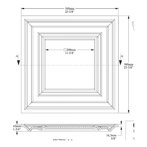 Декоративный элемент ORAC F30
