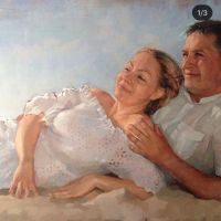 Друзья, хотим с Вами поделиться мы сегодня познакомились с замечательной, талантливой художницей anastasiia.