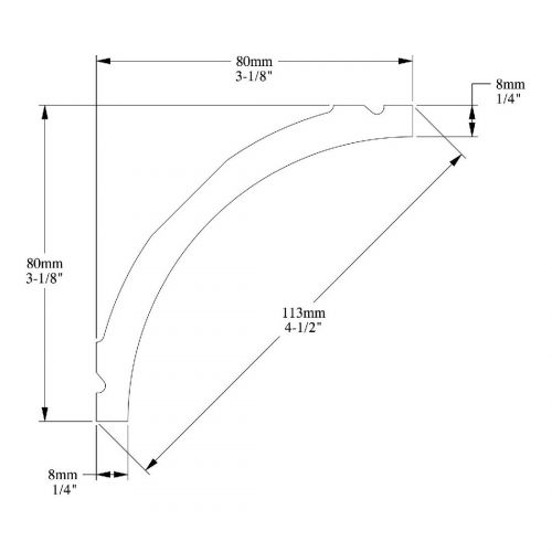 Карниз ORAC C240