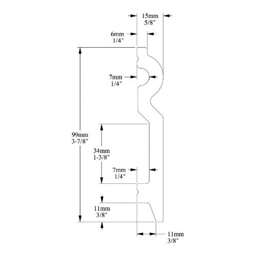 Плинтус ORAC SX137