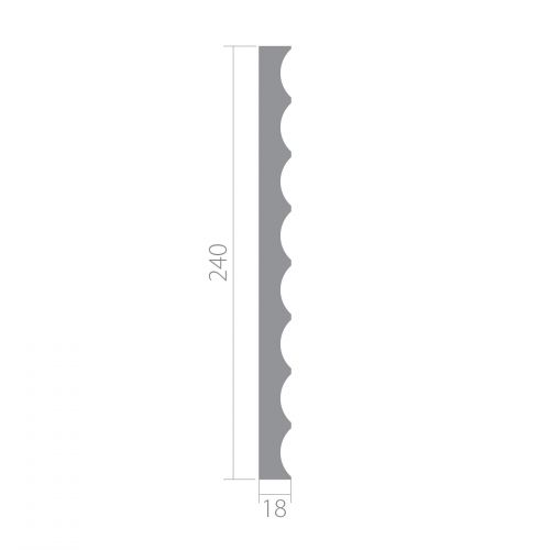 Стеновая панель Ultrawood арт. UW 1218 i (2000 х 240 х 18 мм.)