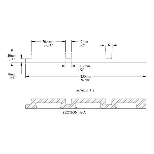 Панель ORAC W116 BAR XL