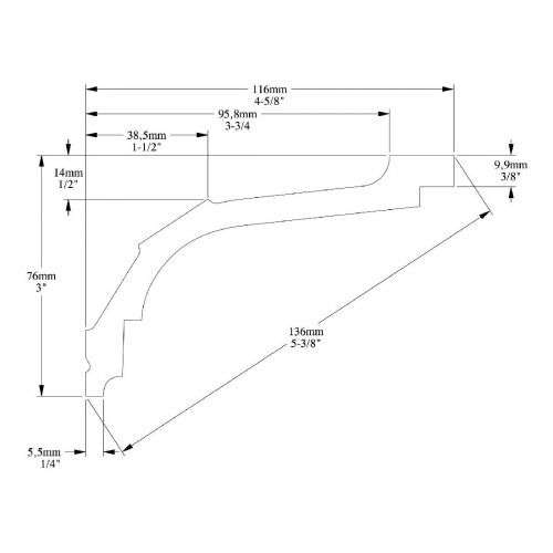 Карниз ORAC C220F