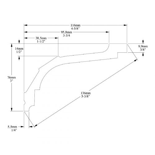 Карниз ORAC C220