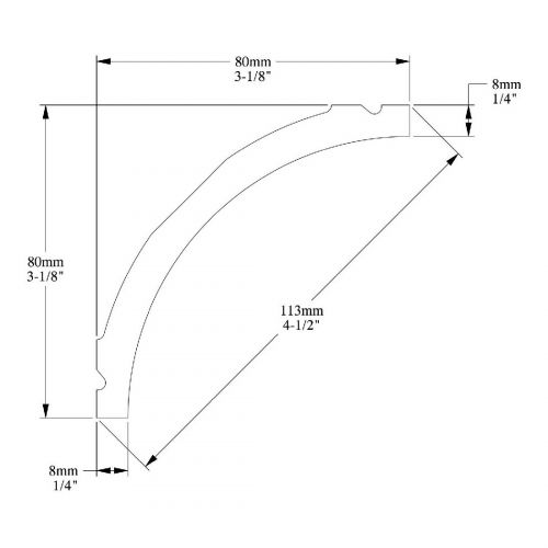 Карниз ORAC C240F