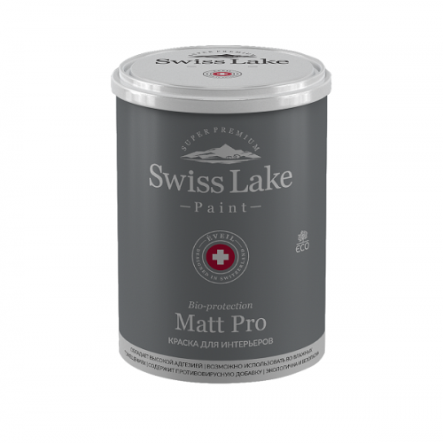 Краска Swiss Lake  Matt Pro  - Матовая водно-дисперсионная
