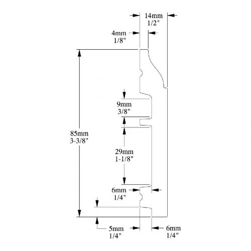 Плинтус ORAC SX172F