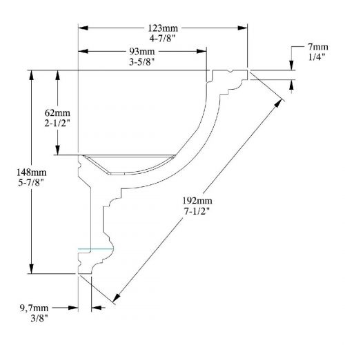 Карниз ORAC C901F