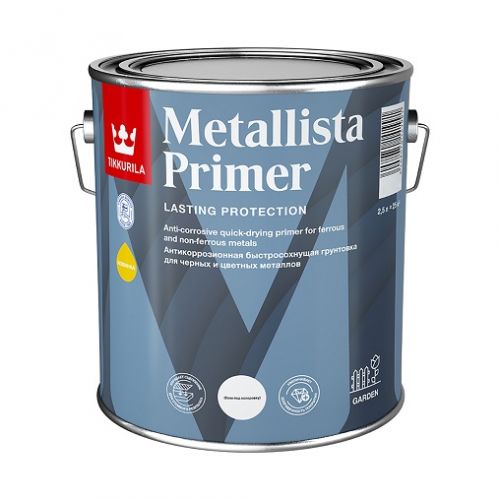 Грунтовка антикоррозийная Metallista Primer TIKKURILA, бесцветная