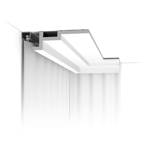 Шторный карниз ORAC C396 STEPS