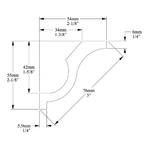 Карниз ORAC CX108
