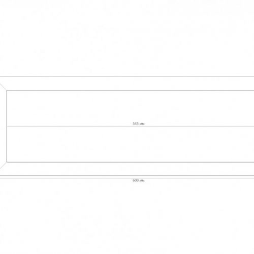 Стеновая панель, арт. UW 020  (200 х 600 х 16мм.)