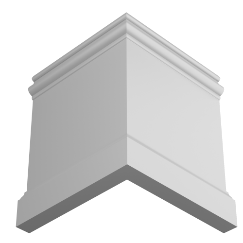 Плинтус Ultrawood арт. Base 5800 i (2000 x 230 x 20 мм.)