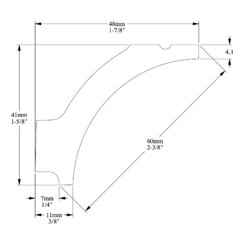 Карниз ORAC C260