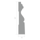 Наличник Ultrawood арт. N 0002 i (2000 х 89 х 18)