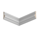 Молдинг белый Ultrawood арт. U 0002 p (2000 х 45 х 14)
