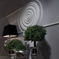 Потолочные розетки и купола от #oracdecor Декоративная лепнина на потолке это практичный и доступный способ придать ему более элег...