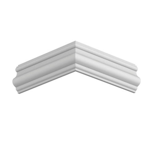 Молдинг белый Ultrawood арт. U 0002 p (2000 х 45 х 14)