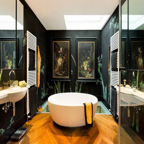 Английские обои De Gournay, коллекция Japanese & Korean, артикул Bamboo/K-04