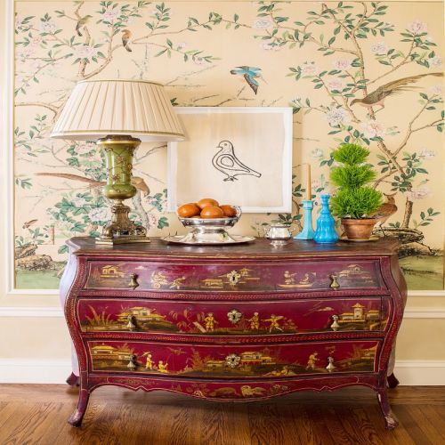 Английские обои De Gournay, коллекция Chinoiserie, артикул Chatsworth/C-076