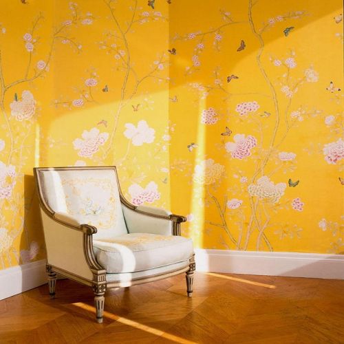 Английские обои De Gournay, коллекция Chinoiserie, артикул Chelsea/C-041
