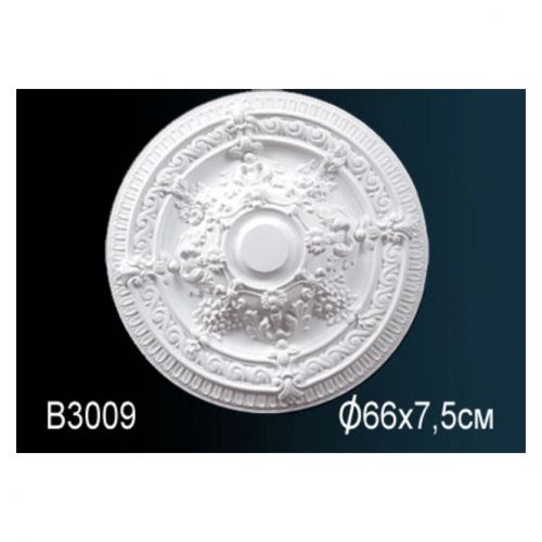 Розетка потолочная B3009 Перфект