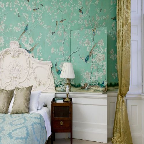 Английские обои De Gournay, коллекция Chinoiserie, артикул Earlham/C-040