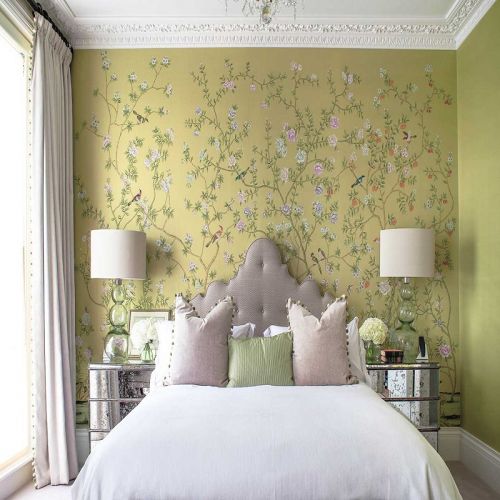 Английские обои De Gournay, коллекция Chinoiserie, артикул Chatsworth/C-076
