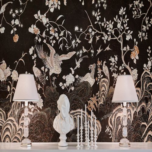  Английские обои De Gournay, коллекция Chinoiserie, артикул Coco Coromandel/C-086