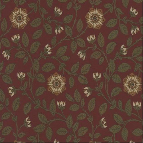 Обои Little Greene 0251RGREVIR Richmond Green Revival Red