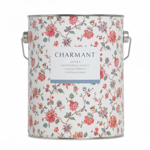 Краска Charmant Ultra - Глубокоматовая краска для стен и потолков