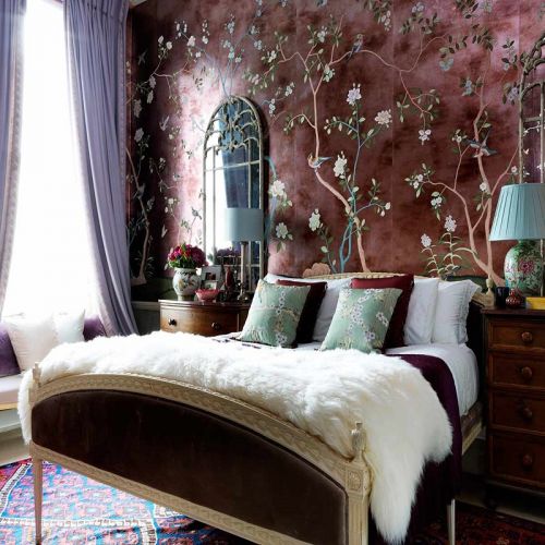 Английские обои De Gournay, коллекция Chinoiserie, артикул Badminton/C-078